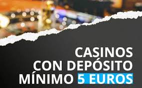 I Migliori Casino Online con un Minimo Deposito di 5 Euro